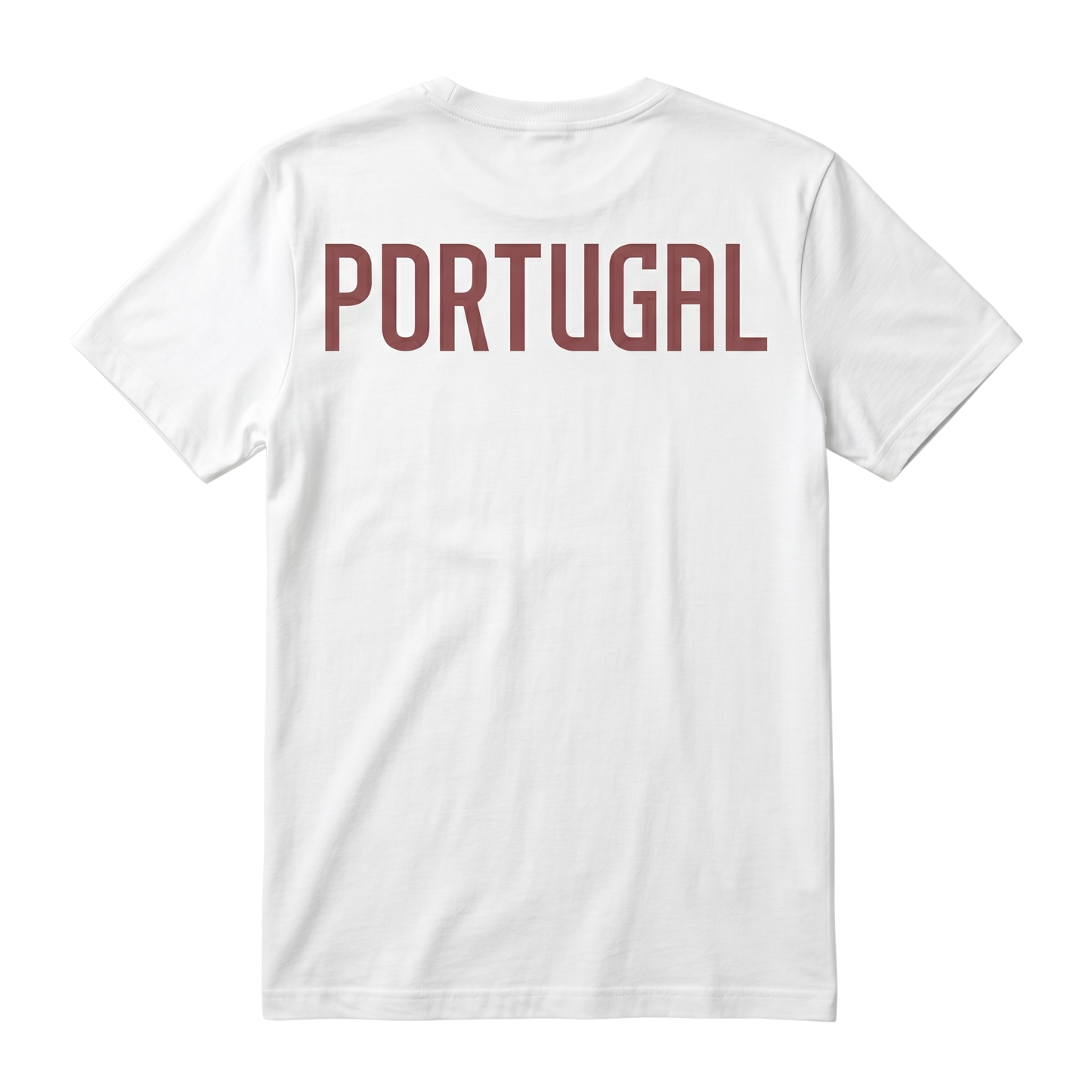 CallouPrint-Portugal Soccer Shirt, FIFA World Cup 2026 Team Graphic 100% Cotton