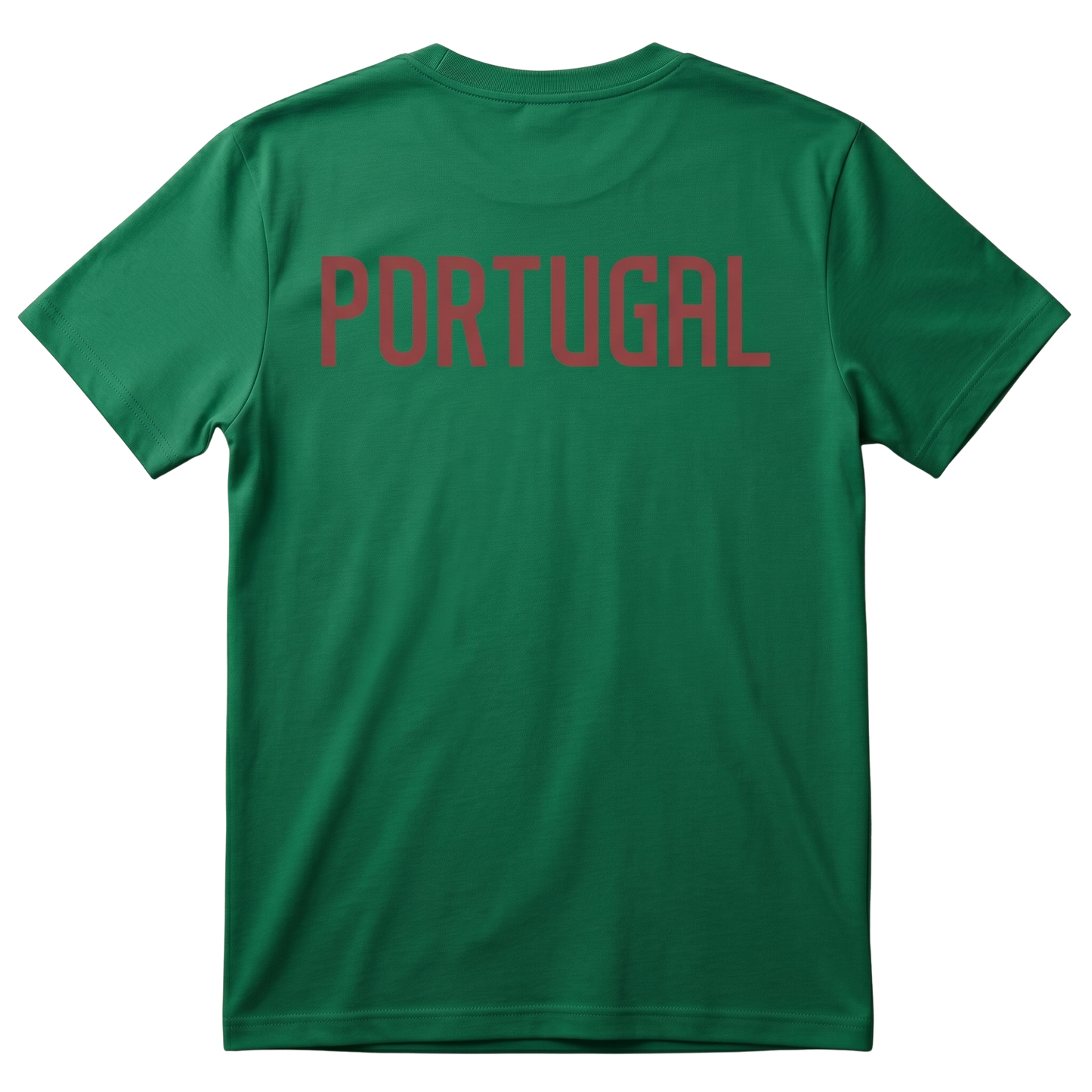 CallouPrint-Portugal Soccer Shirt, FIFA World Cup 2026 Team Graphic 100% Cotton