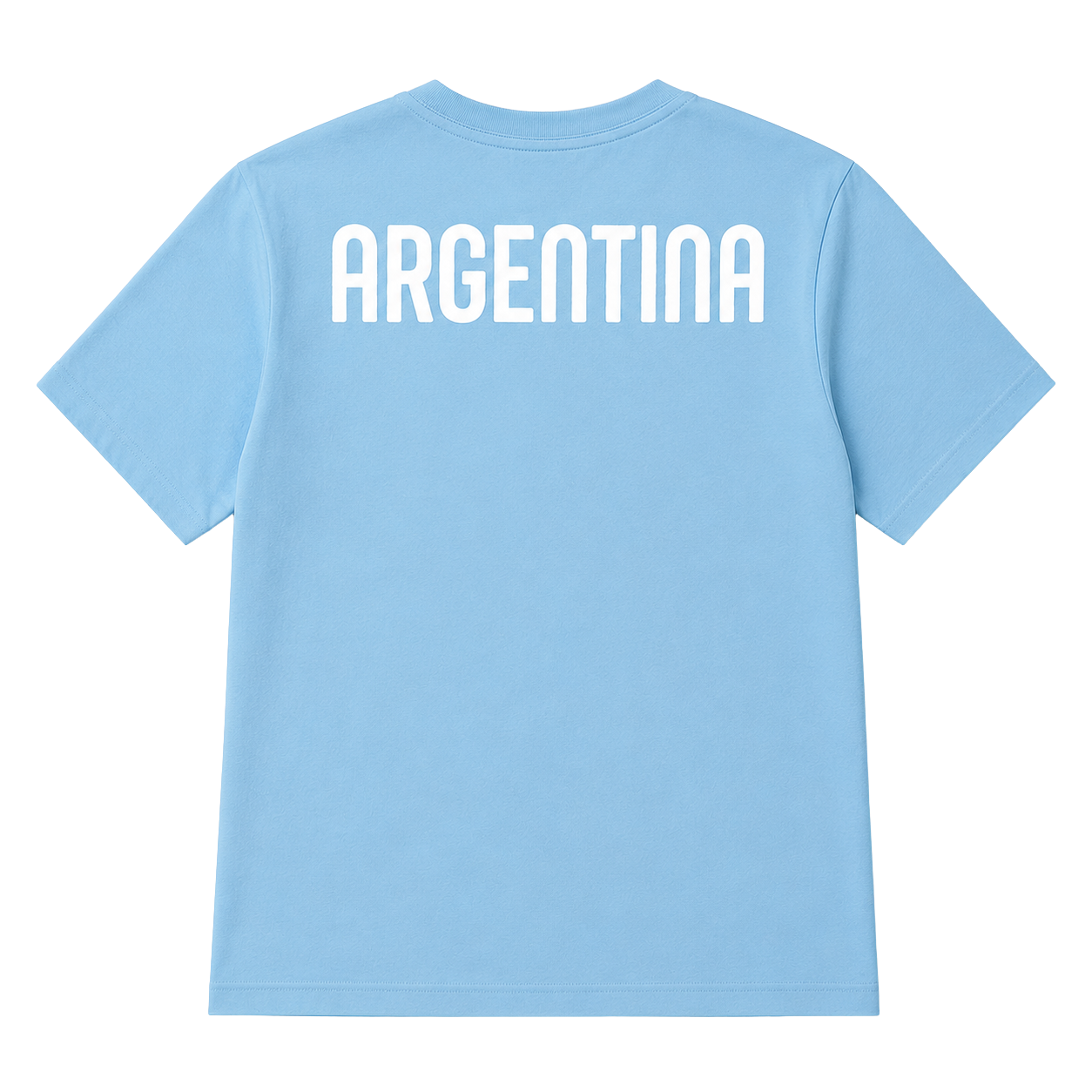 CallouPrint Argentina Soccer Shirt, FIFA World Cup 2026 Team Graphic 100% Cotton