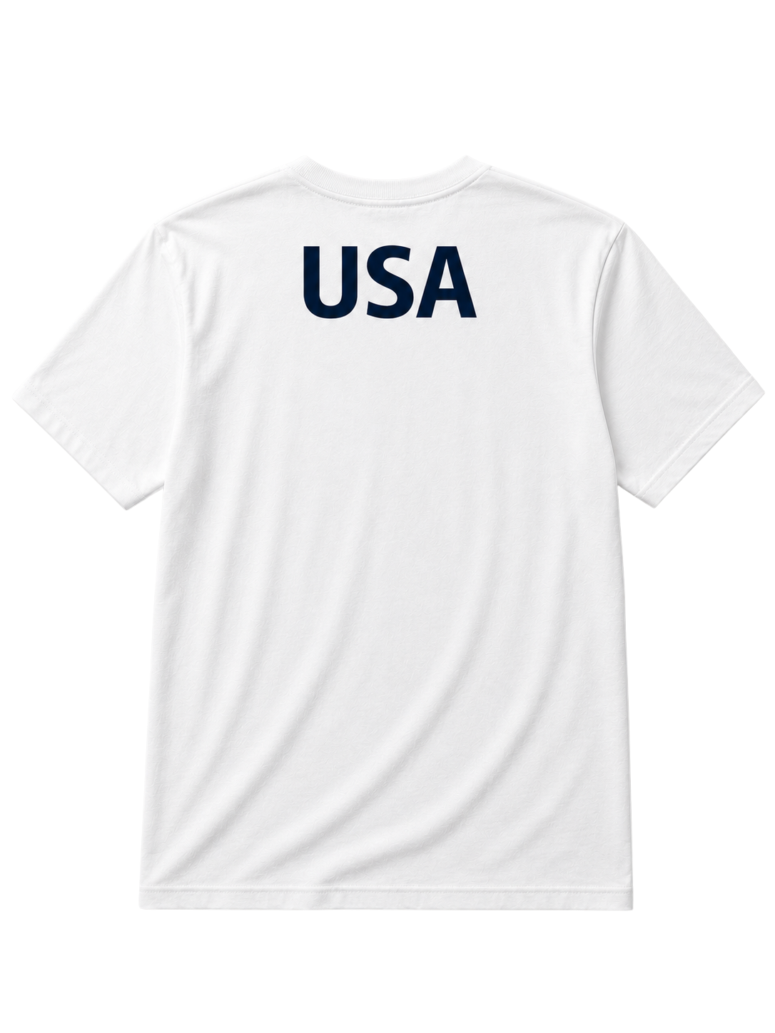 USA Shirt FIFA World Cup 2026, White/Blue, Soccer Team Graphic Tee 100% Corton