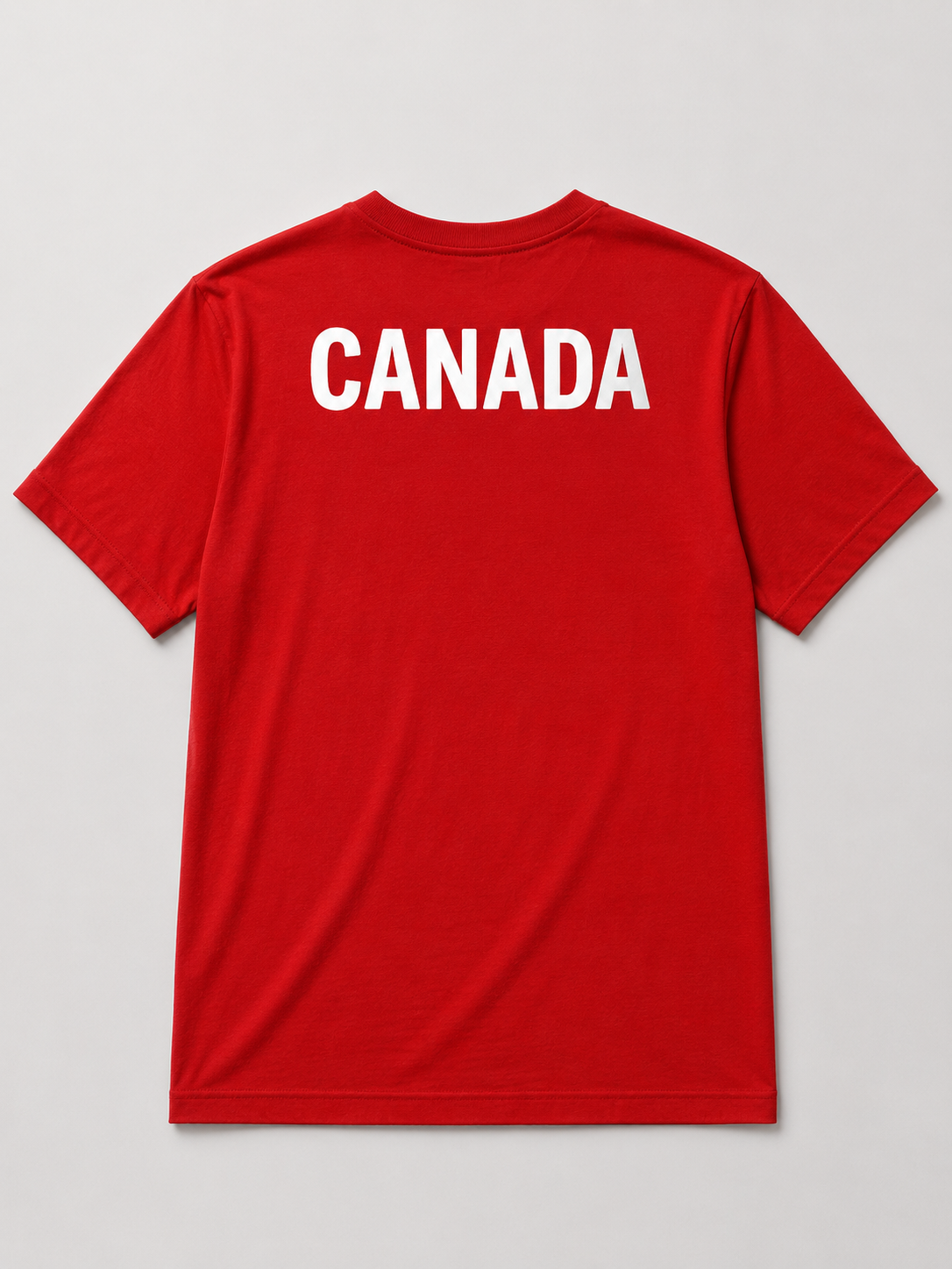 CallouPrint Canada FIFA World Cup 2026 Red Graphic T-Shirt 100% Cotton